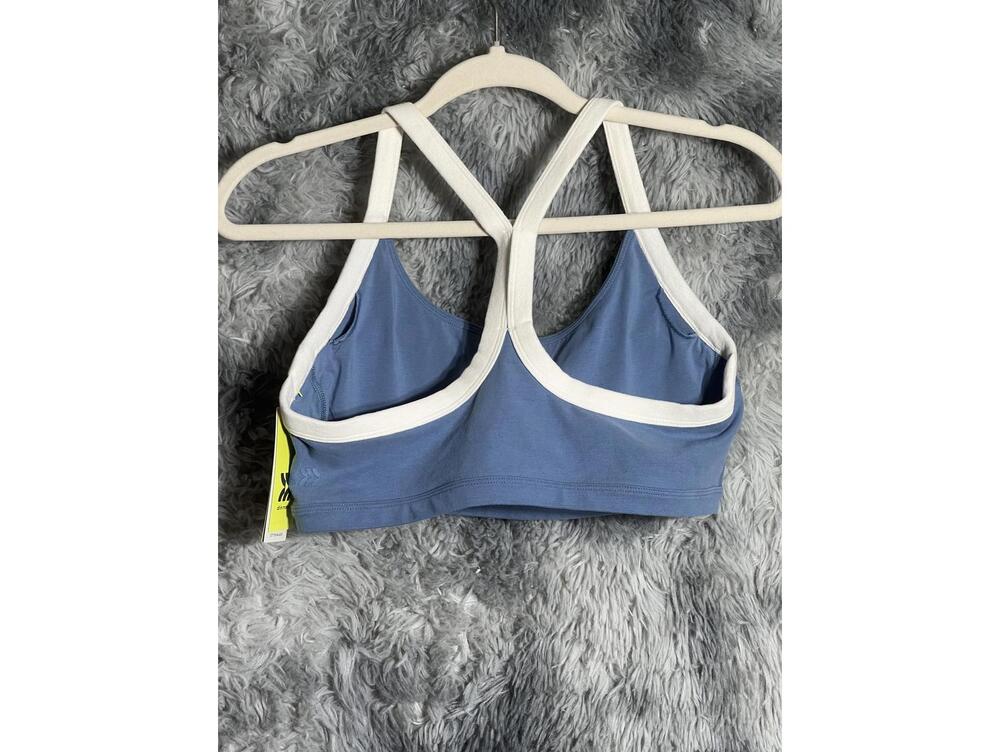 All in motion Blue and White Sports Bra Medium - Picture 2 of 3